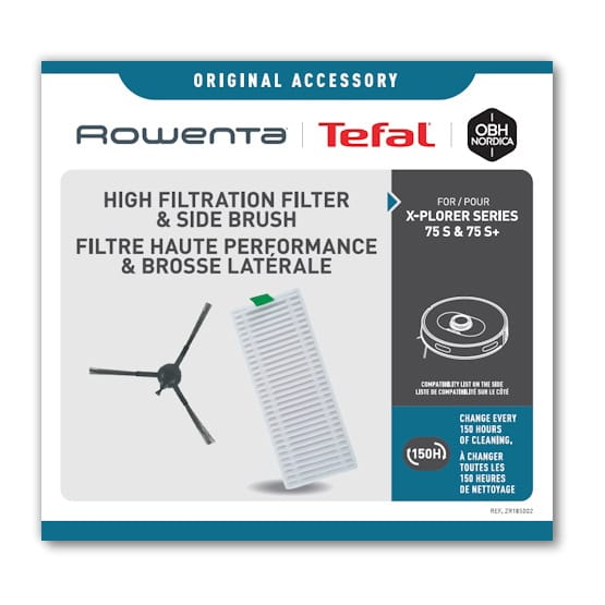 Комплект ZR185002 HEPA фільтр + щітка для пилососу Rowenta